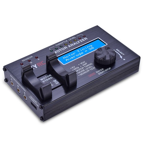 SKYRC Brushless Motor Analyzer LCD Motor Tester RPM KV Voltage Checker Motolyzer - Picture 16 of 19