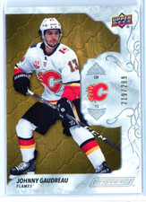  2019-20 Upper Deck Engrained #30 Johnny Gaudreau /299 - Calgary Flames