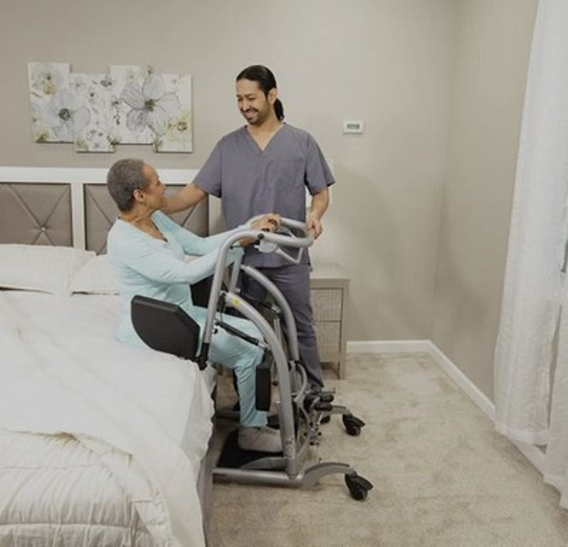 HANDICARE SYSTEMROMEDIC QUICKMOVE SIT-TO-STAND SARA STEDY TRANSFER STAND-UP LIFT