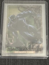 2024 Skybox Marvel Masterpieces ‘92 Platinum- Clear Cut #4 Black Panther