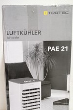 Trotec PAE 21 Luftkühler Luftbefeuchter Air Cooler Weiß Neu Rechnung MwSt