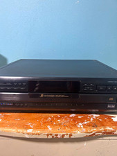 Sony CDP-C250Z 5-Disc CD Changer EX-Change Black Stereo RCA Outputs
