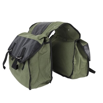 Motorcycle Saddlebag Lightweight Universal Fit Bike Rack Saddlebags PU