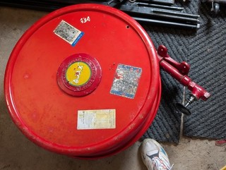 Fire Hose and Reel Ajax Hose Reel Heavy Duty