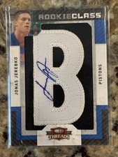 2009-10 Donruss Threads Rookie Class Auto #137 Jonas Jerebko 579/700