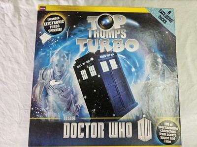 DOCTOR WHO TOP TRUMPS TURBO GAME - COMPLETE WITHOUT INSTRUCTIONS 