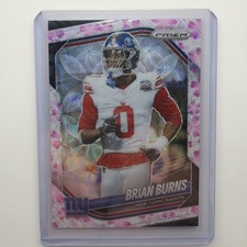 Brian Burns 2025 Prism Choice Cherry Blossom /15 Amazing Shape Ships Fast