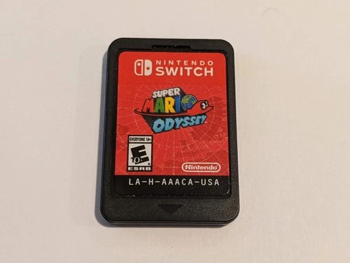 Super Mario Odyssey Nintendo Switch Cartridge Only - Tested Great Free Shipping