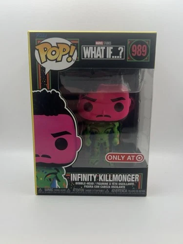 Funko Pop Marvel What If Black Light Infinity Killmonger #989 Target