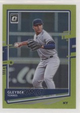 2020 Panini Donruss Optic Retail Lime Green Prizm Gleyber Torres #116 y4s