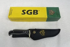 Puma SGB Micarta Knife 440A German Stainless Steel Blade W/Sheath