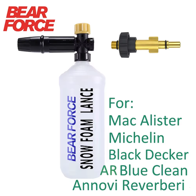 #ad Pressure Washer Snow Foam Lance Nozzle Car Washer Foam Generator for Annovi Reve $19.99