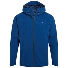 Craghoppers Mens Ponsa Jacket Waterproof Breathable Windproof Juniper Berry