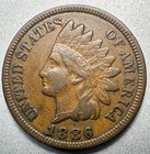 1886 TYPE 2  INDIAN CENT   VF   BETTER DATE  #1069
