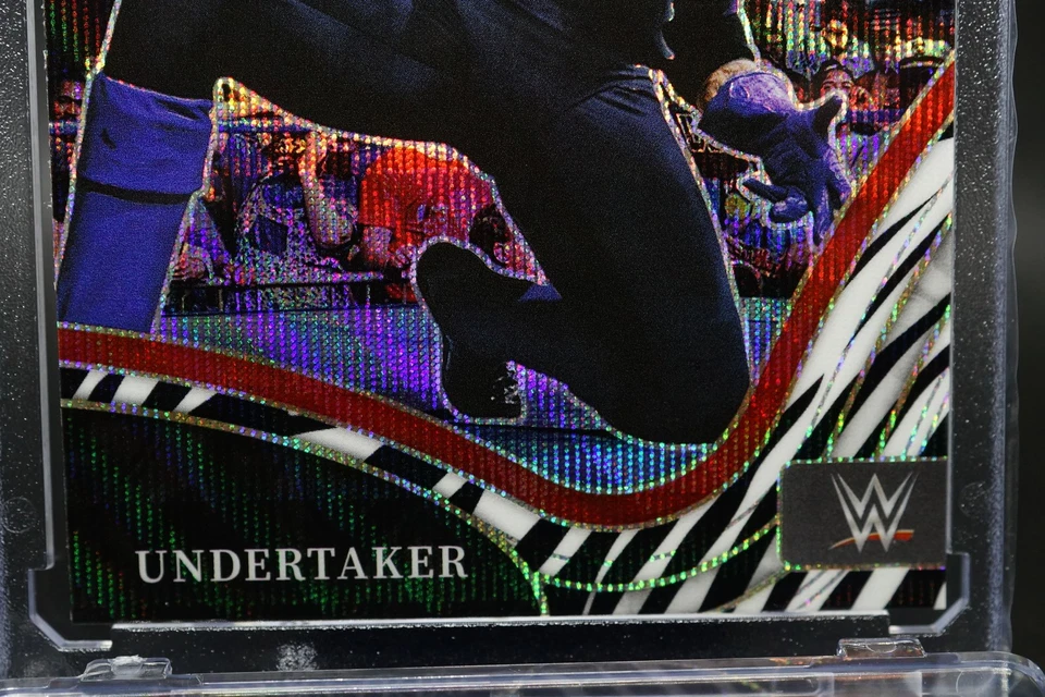 Undertaker 2022 Panini Select WWE Ringside #239 Zebra Prizm RARE - INVEST RIP - Image 4 of 4