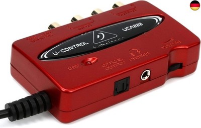 Best Price Square Interface, USB/Audio, UCA222 UCA222 by BEHRINGER