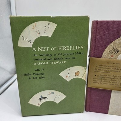 A Net Of Fireflies Haiku Paintings Full Color Japanese Book Slipcase