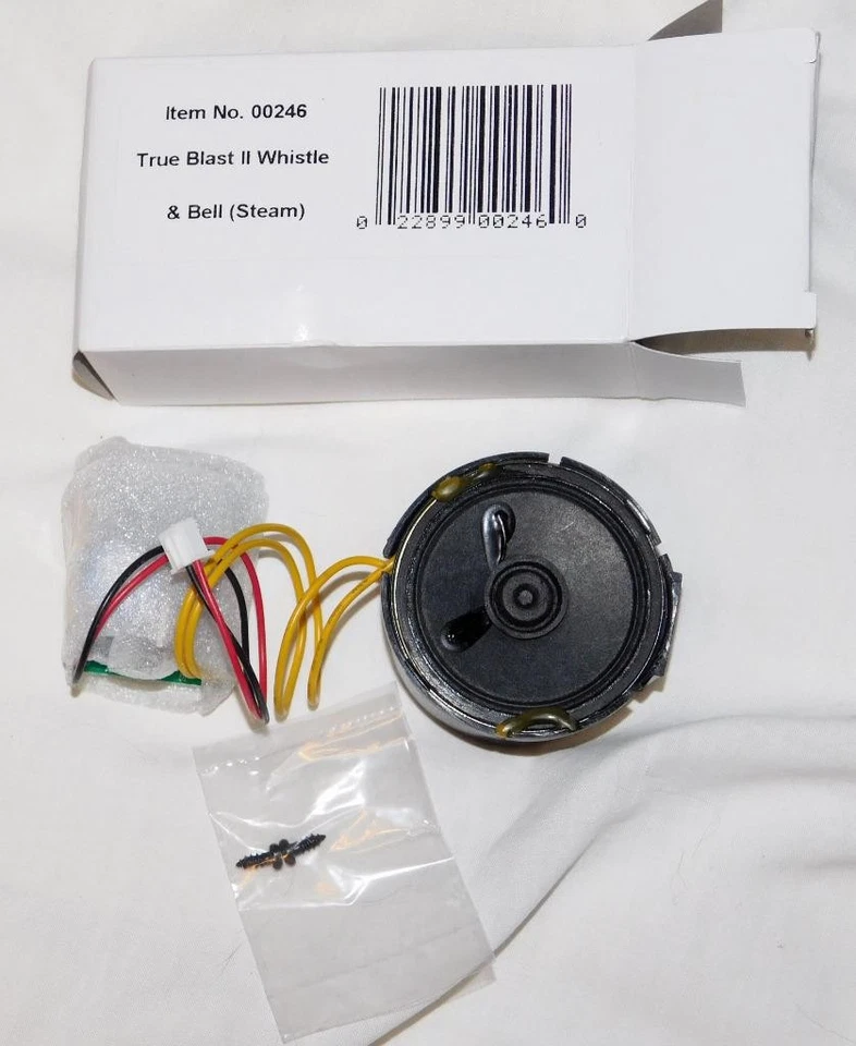 Williams 00246 STEAM True Blast II whistle & bell board Ogauge part 246 Bachmann - Image 2 of 4