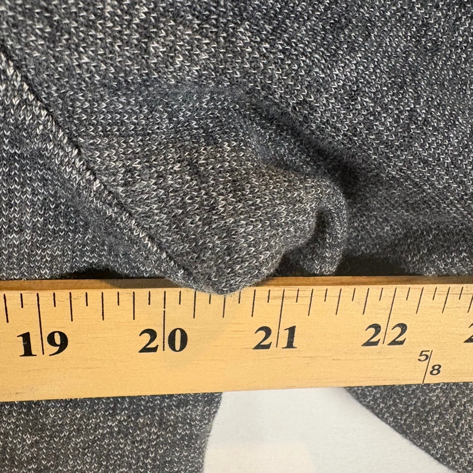 Marc Anthony Mens Full Zip Mock Neck Knit Jacket Charcoal Gray Medium image 10
