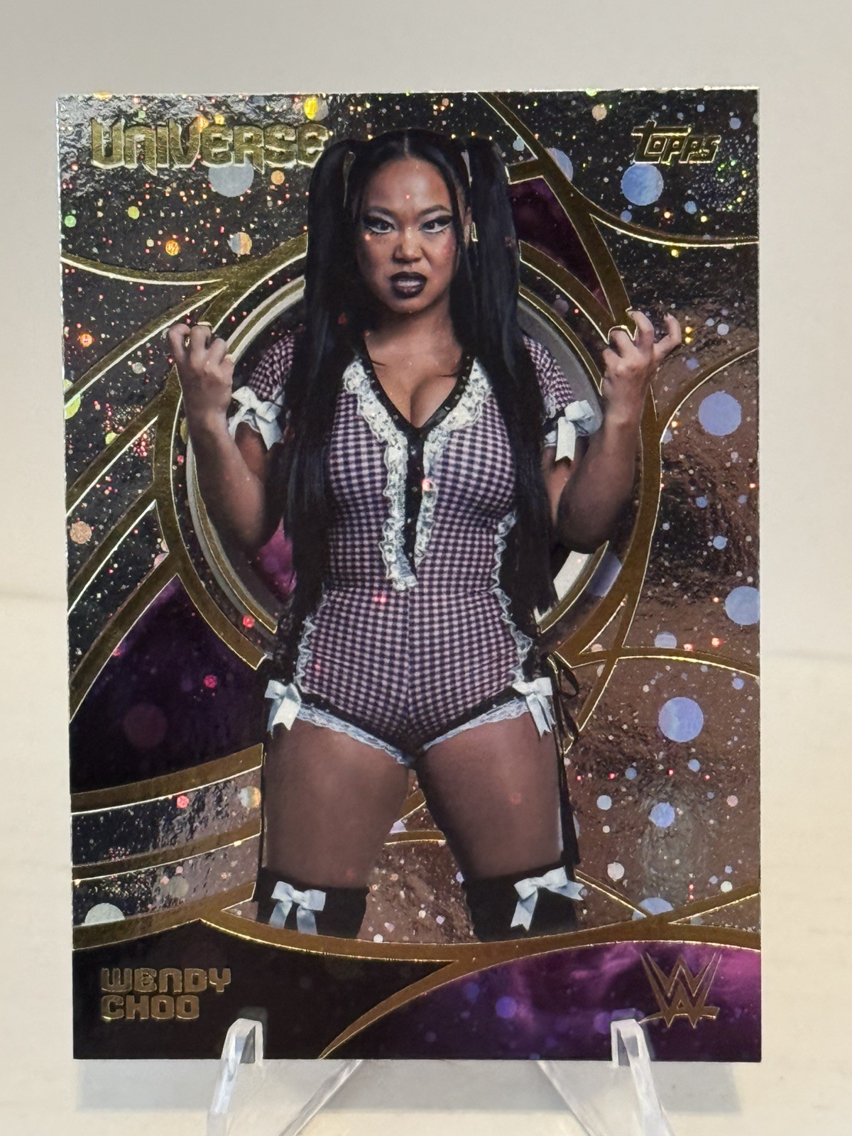2026 Topps WWE Universe Wendy Choo #21 Galaxy Parallel