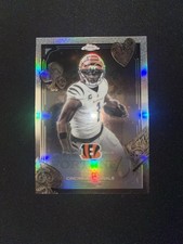 2025 Topps Chrome Football #F15-2 Jamarr Chase Fortune 15 Refractor Bengals