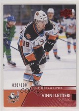 2021-22 Upper Deck AHL Exclusives 20/100 Vinni Lettieri #5 10mu