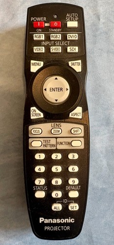 Panasonic Projector Remote (N2QAYB000371)