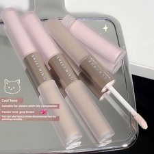 Double-ended Highlighting Contour Stick Matte Three-dimensional M0T8