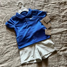 Nike Polo Shirt and Shorts Set 24M