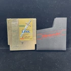 Zelda II: The Adventure of Link Gold (NES) Tested & Working Authentic Free Ship
