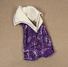 Ken & Donny Osmond Deepest Purple Vest only #9813 vtg Mattel 1977 70s