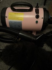 Professional Pet Dryer Blaster | Pink Dog Grooming Hairdryer