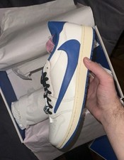 Fragment Design x Travis Scott x Air Jordan 1 Retro OG SP Low Sail