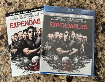 The Expendables Combo Pack (Blu-ray/DVD Combo) Brand New w/ Slipcover