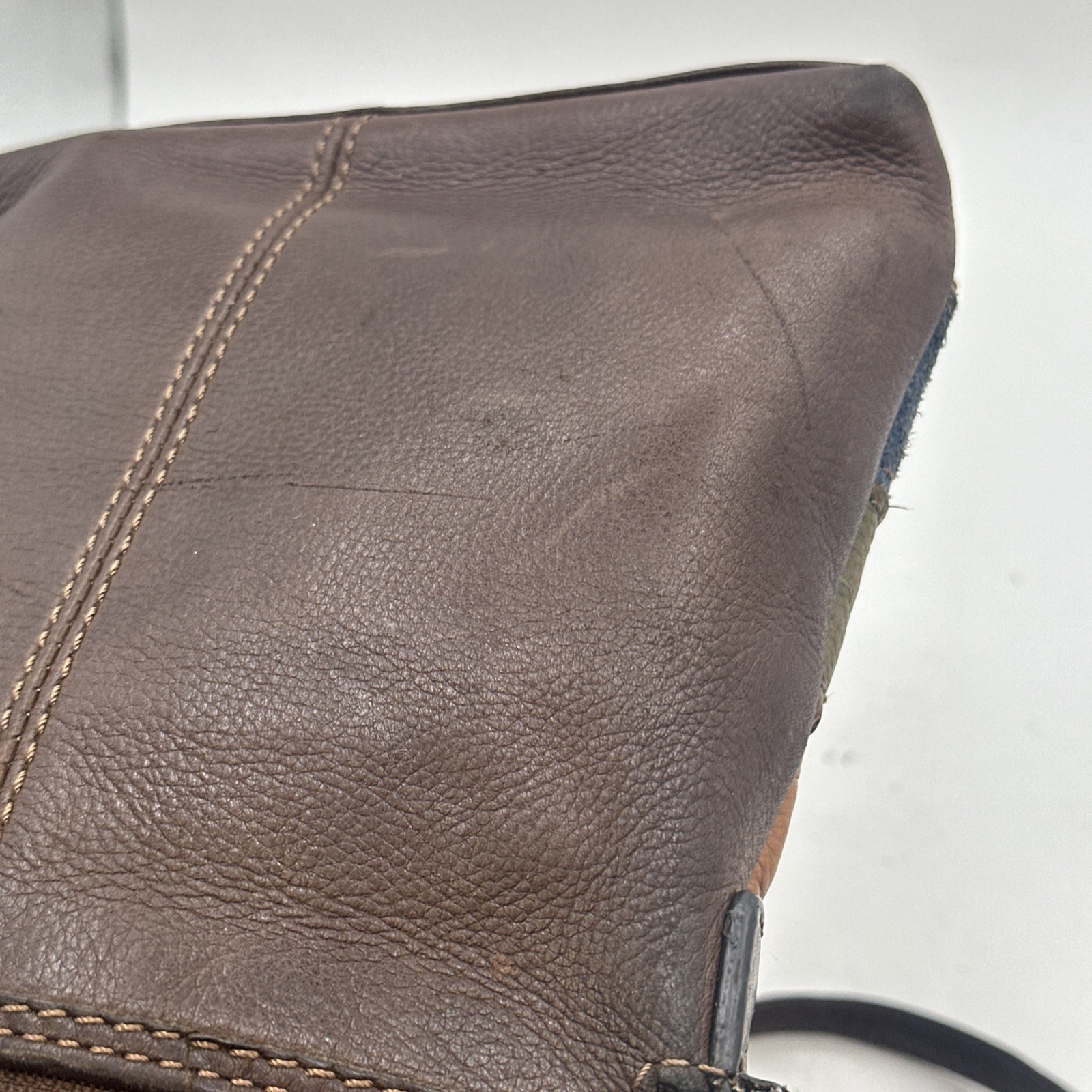 Fossil Patchwork Bag Multicolor Small Crossbody Y… - image 16