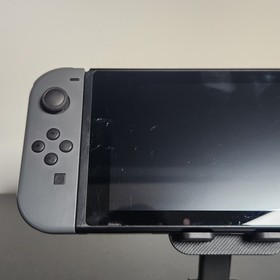 Nintendo Switch V1 Game Console HAC-001 Black Low Serial With Dock & Charger