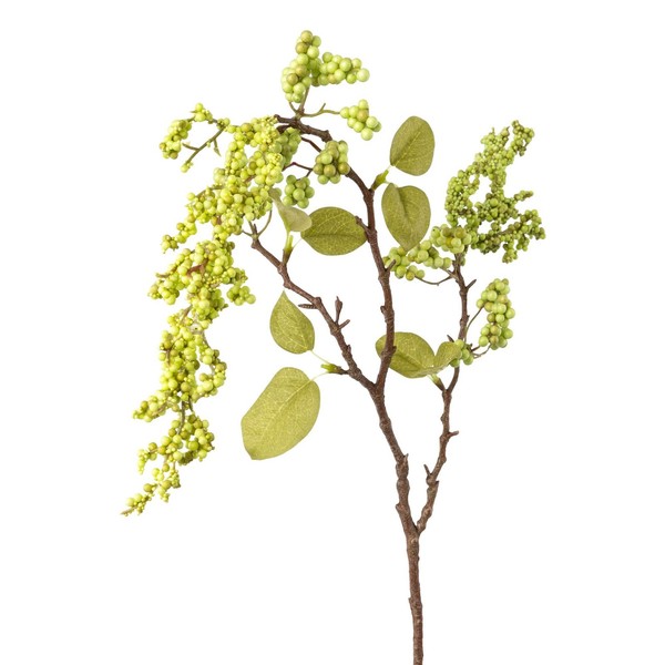 KüNstlicher Beerenzweig, 3Er Set, Farbe GrüN, HöHe Ca. 80 Cm-image