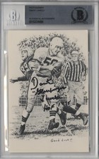 BAS Authenticated Auto Photographs Dante Lavelli BGS Authentic Auto HOF 4f5