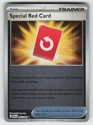 Special Red Card 082/086 Chaos Rising Reverse Holo