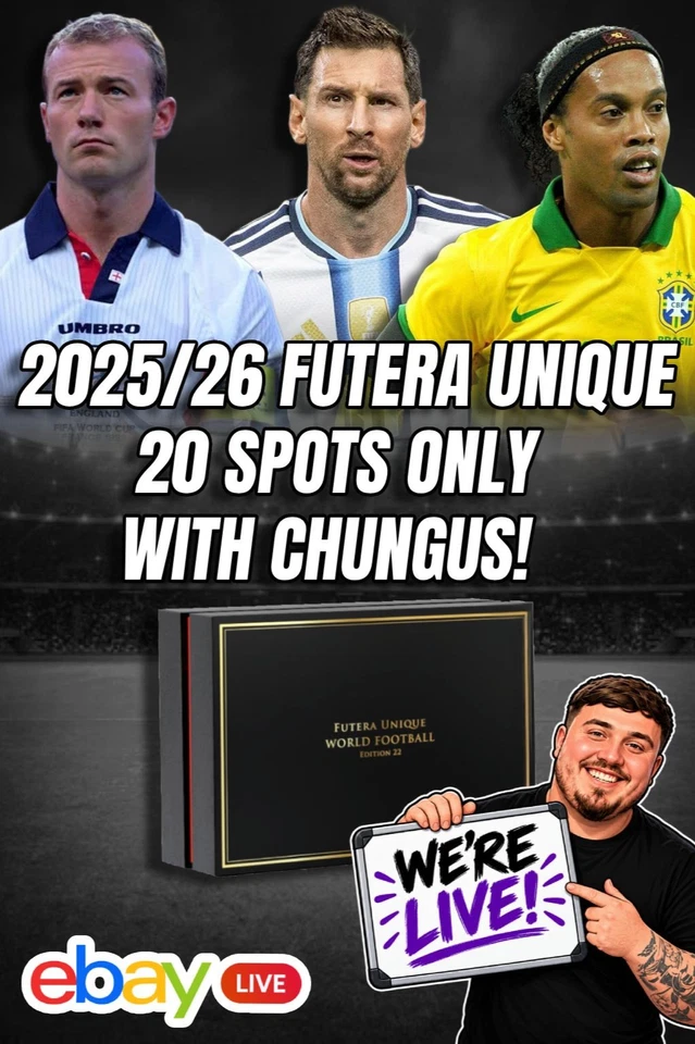 Futera Unique 20 Spots Only! w/ Chungus