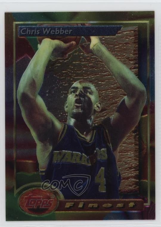 1993-94 Topps Finest Chris Webber #212 HOF