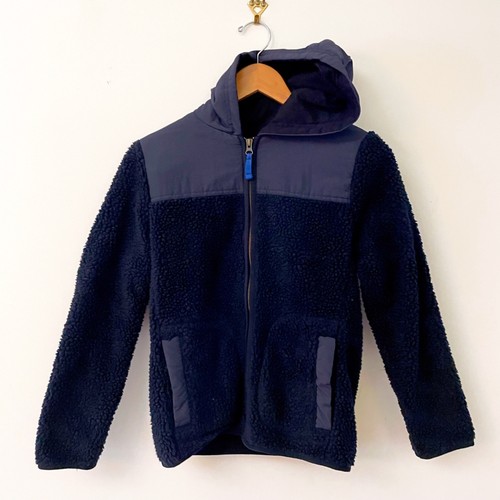 Mini Boden Fleece Full Zip Jacket, Size 11/12