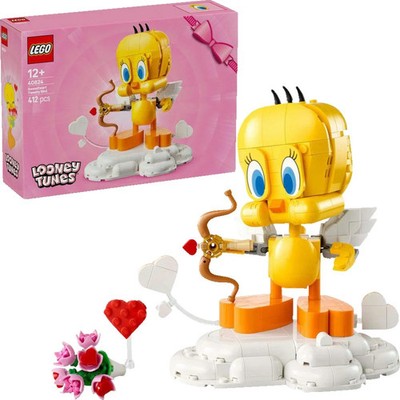 LEGO Iconic 40824 Liebesbote Tweety Klemmbausteine Bausatz