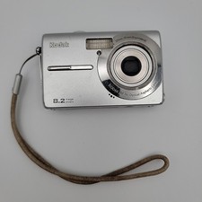 Kodak EasyShare M853 8.2MP Digital Camera Silver Battery UNTESTED AS IS