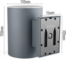 Image of Solarcentre® Grantham up and down Outdoor Solar Powered Wall Light