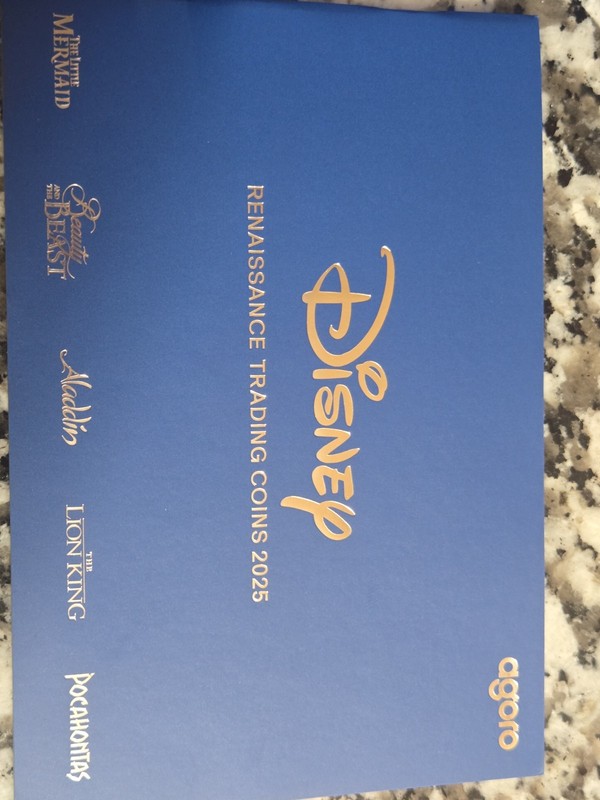 !! 1/4oz .9999 Gold #2/2 Beauty And Beast !! Agoro Disney Renaissance 2 Coin Set