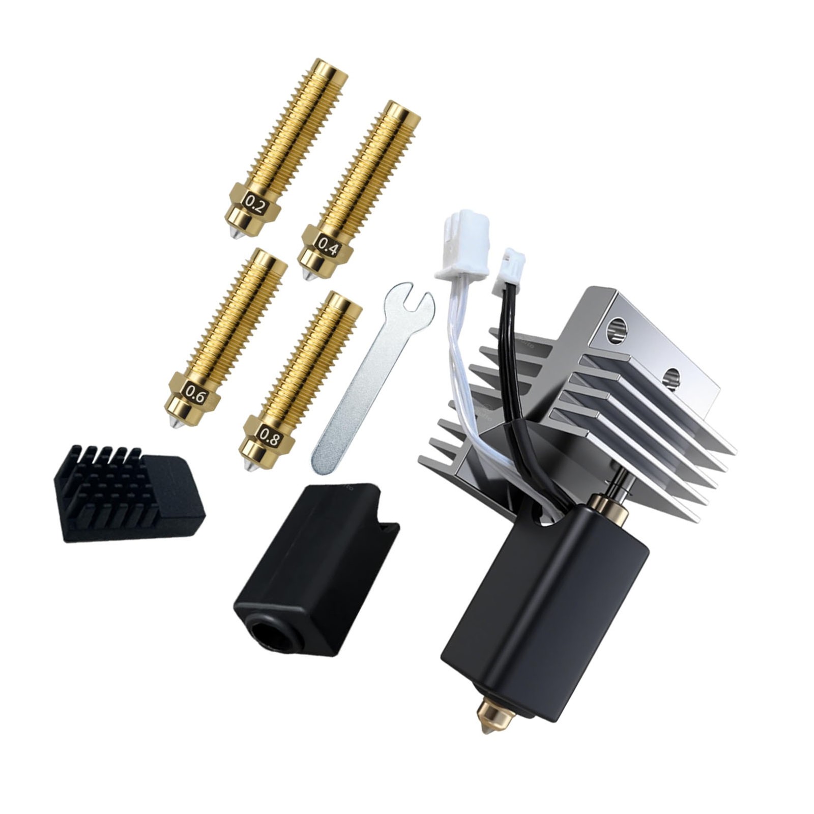 0.4mm Hotend Kit Replacement For Carbon 3D Printer Extruder Hot☜