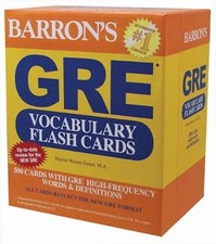 Barron's GRE Vokabular Flash Cards