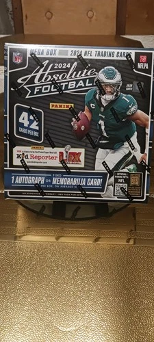 2024 Panini Absolute Football Mega Box NFL Trading Cards | 42 Cards | 1 Auto/Mem