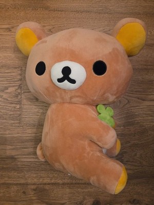 Rilakkuma Holding Clover 16  Plush Round1 Exclusive San-X 2025 NWT